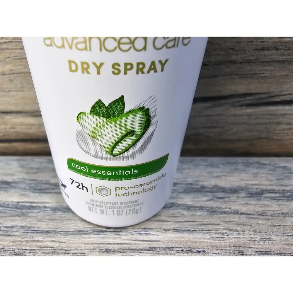 Dove Advanced Care 48H Cool Essentials Dry Spray Antiperspirant 1oz
